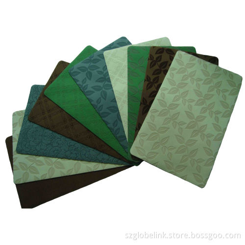 Natural Rubber Door Mat, Flocked, Soft Feet Touch 002